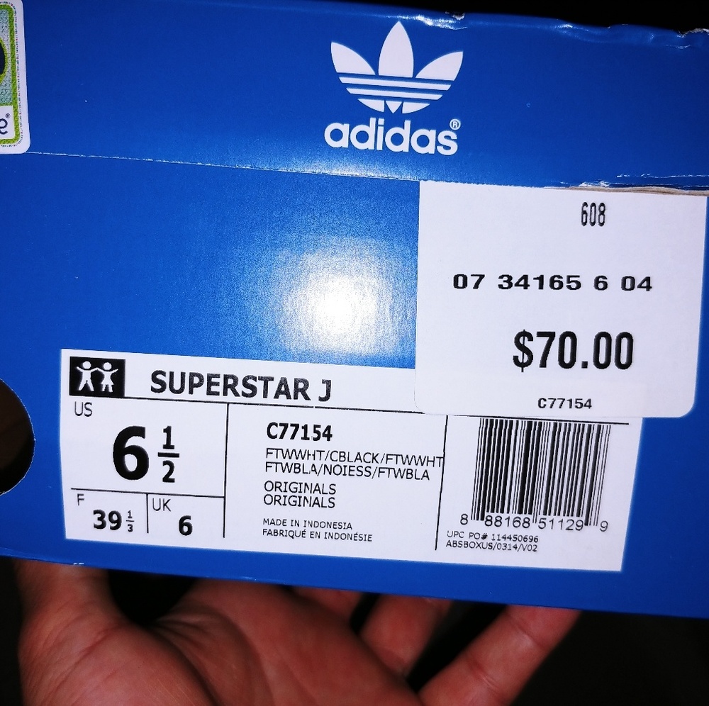 Adidas Superstar J - Picture 2 of 2